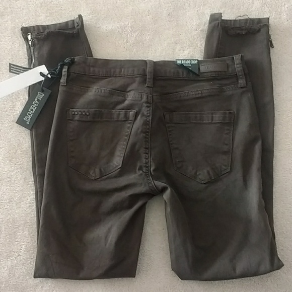 NWT Blank NYC Intergalactic Green Skinny Leg Jeans - Picture 7 of 7